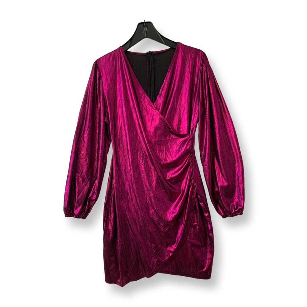 Sexy Metallic Bodycon Mini Dress